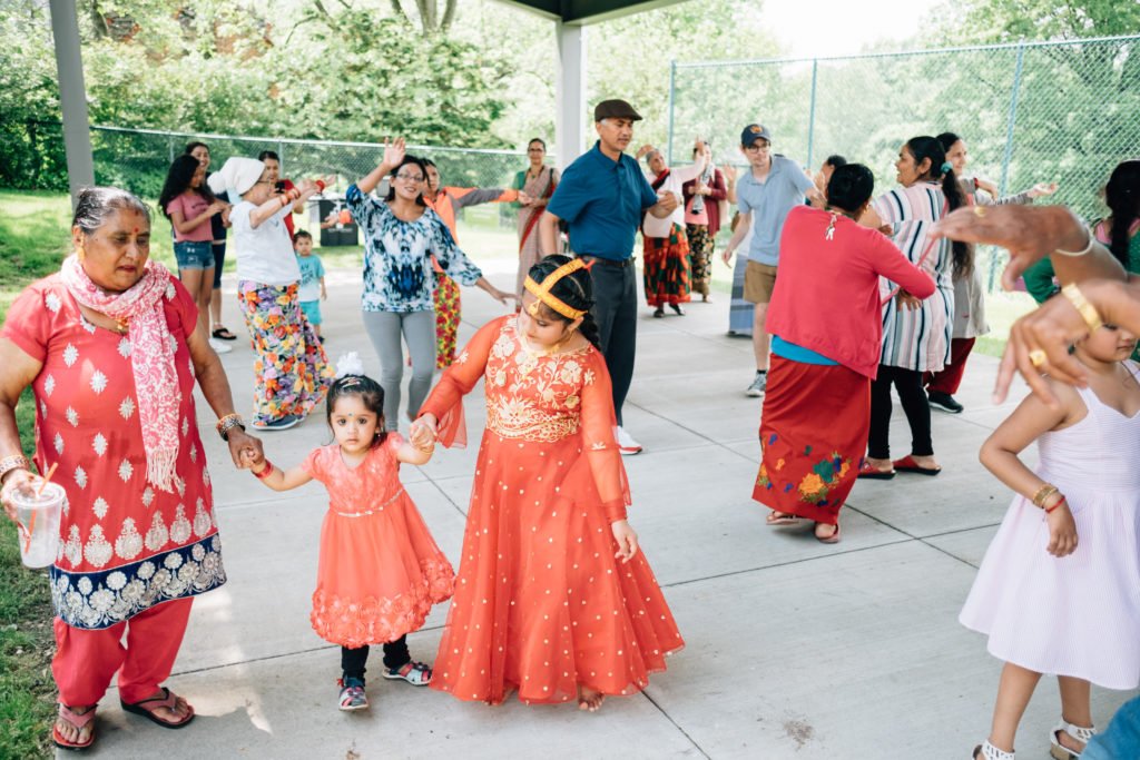 Family holding hands | Parentification